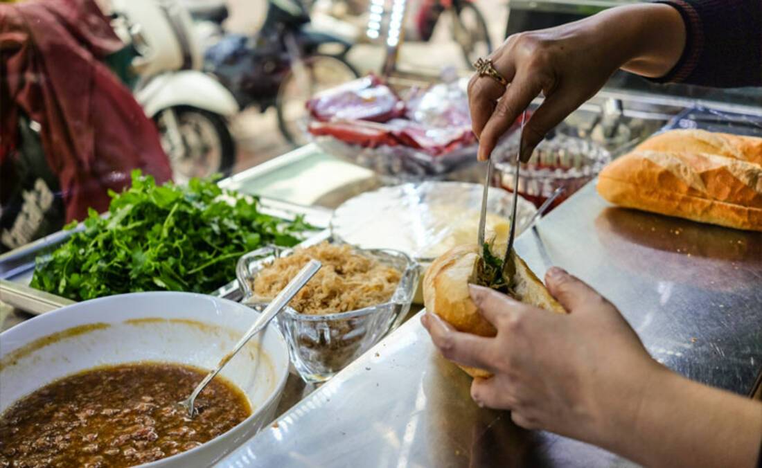 Banh Mi Street Food, Vietnam