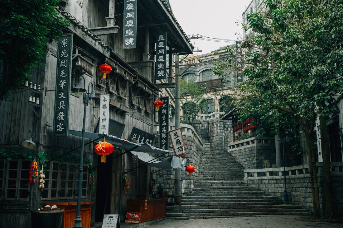 Street in china