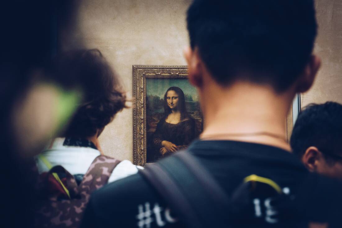 Mona Lisa in the Louvre