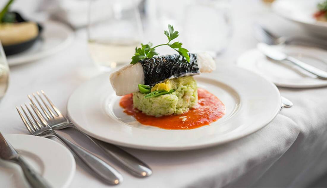 Rocky Mountaineer food