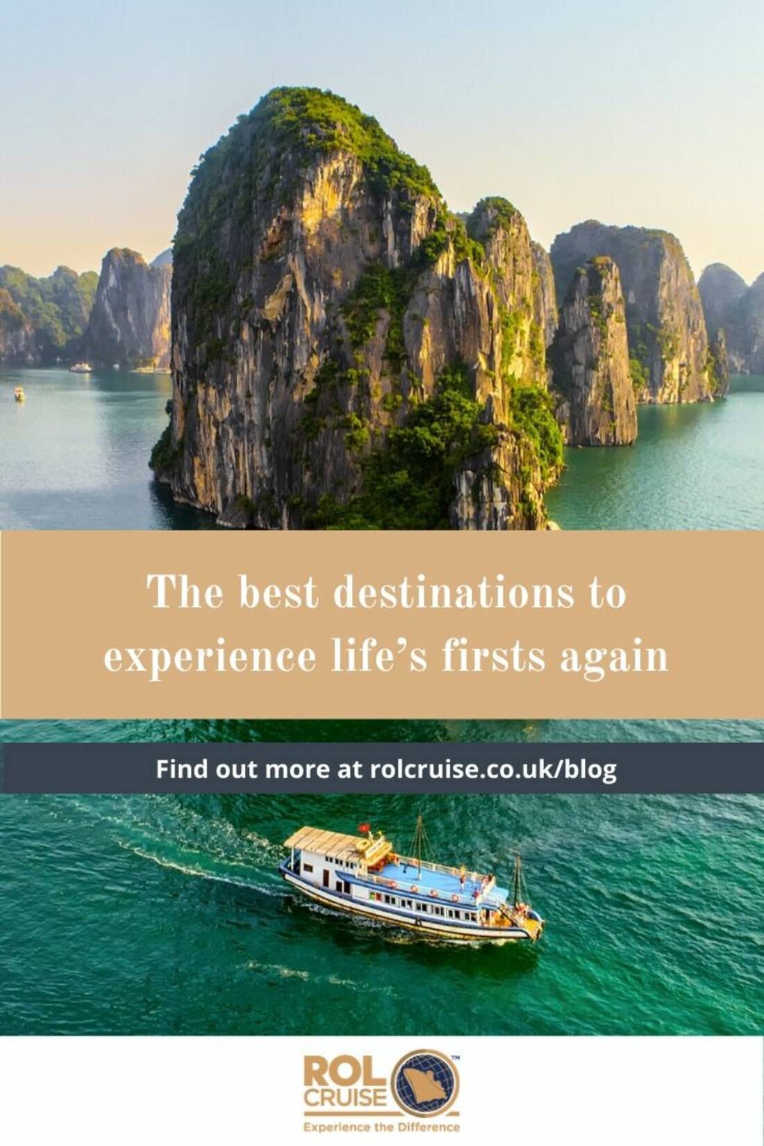 ROL Cruise Blog the best destinations to experience life's firsts again