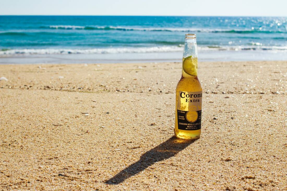 Mexican Beer on the beach