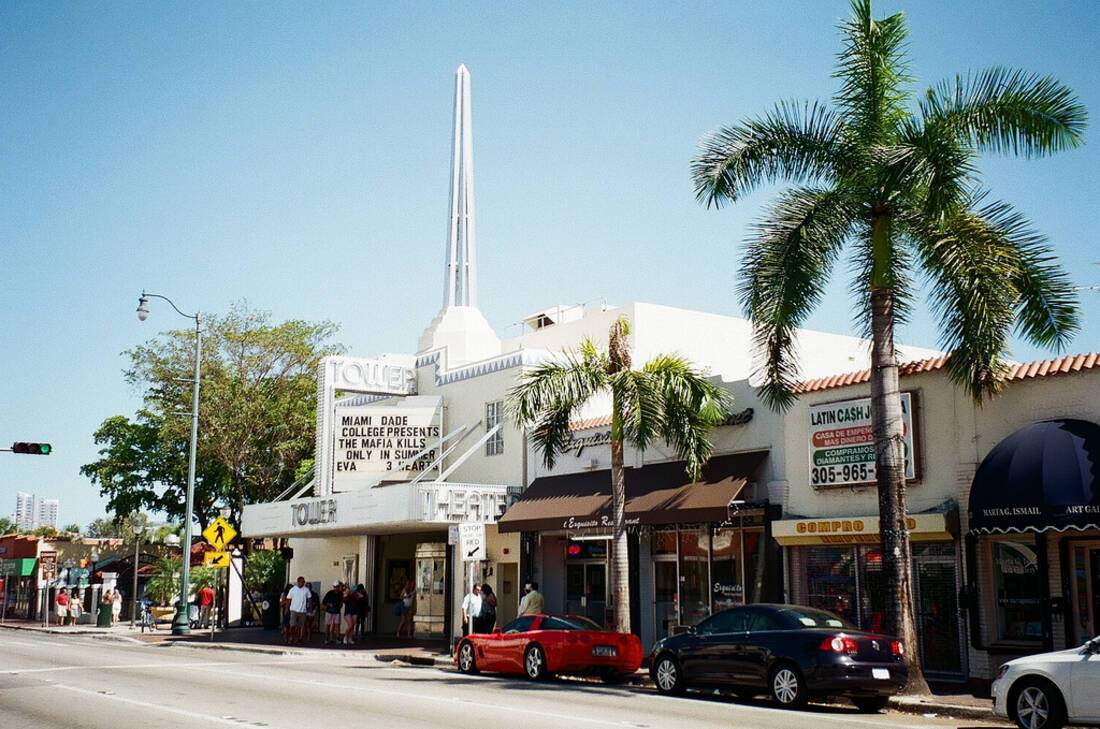 Tower Theater in Little Havana Miami