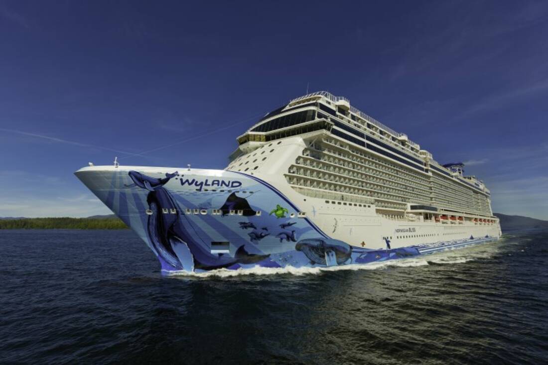 Norwegian Bliss in Ketchikan Alaska