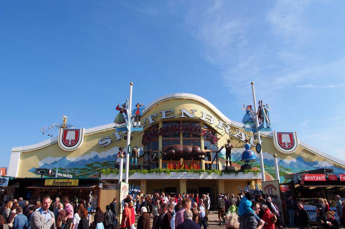 Spatenbrau beer tent