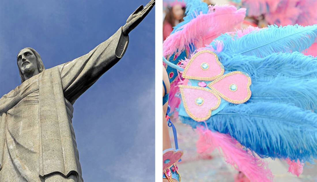 Christ the Redeemer and Rio Carnival