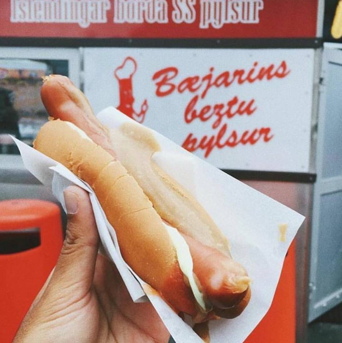 Hot dog Iceland