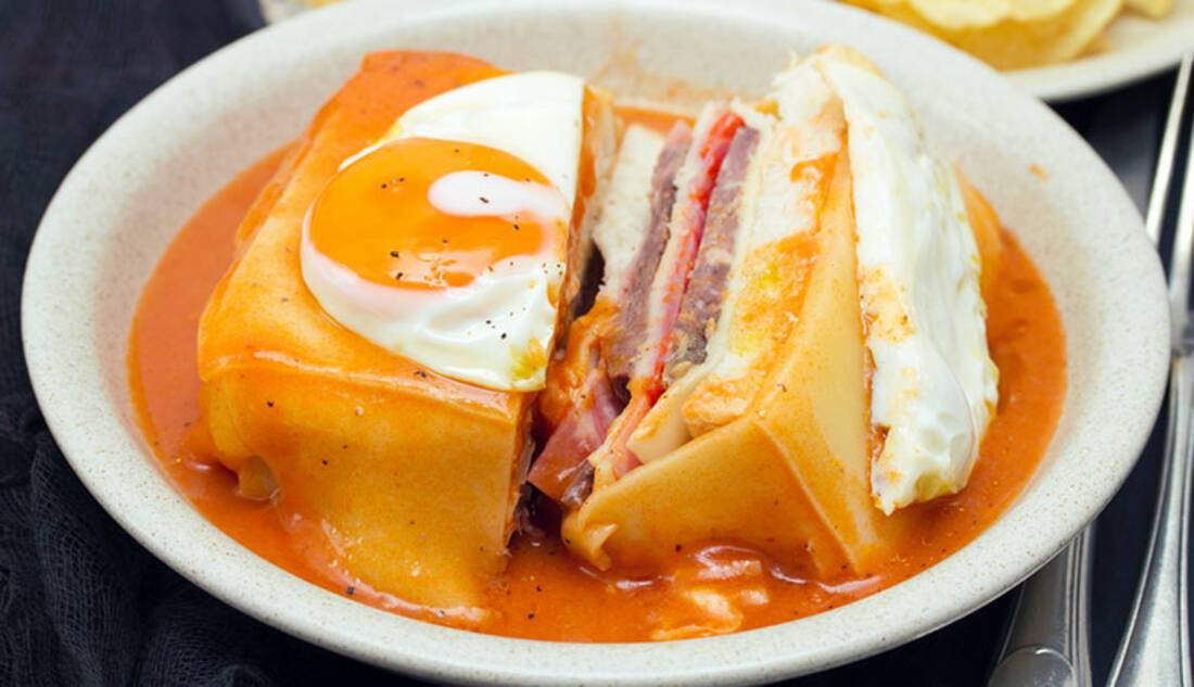 Francesinha sandwich