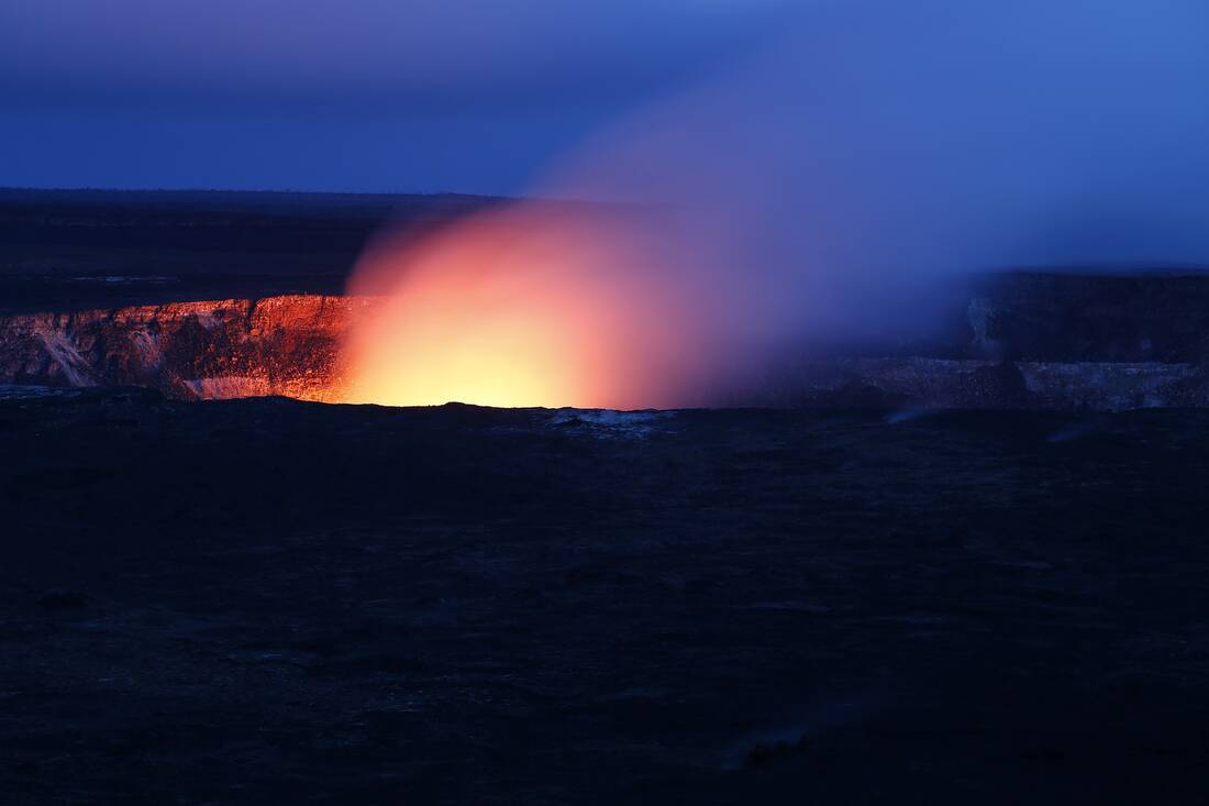 Hawaiian volcano