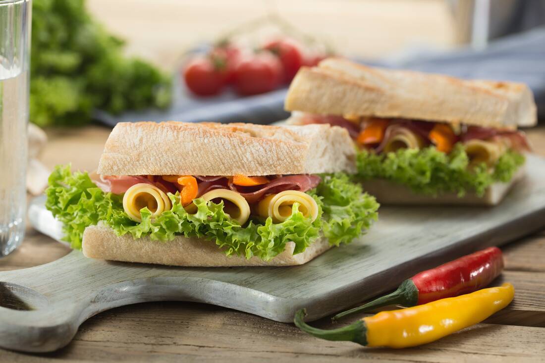 Sandwich platter