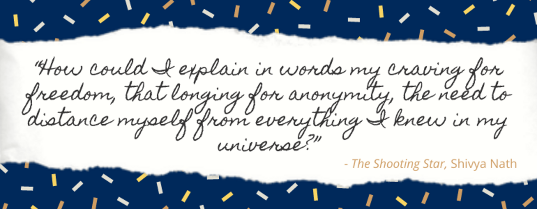 The Shooting Star by Shivya Nath quote