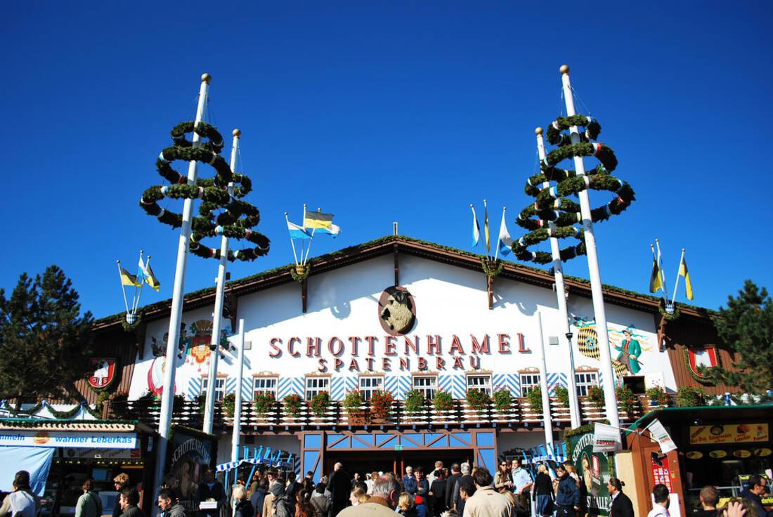 Oktoberfest beer tents