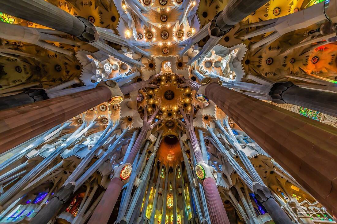 Sagrada Familia inside