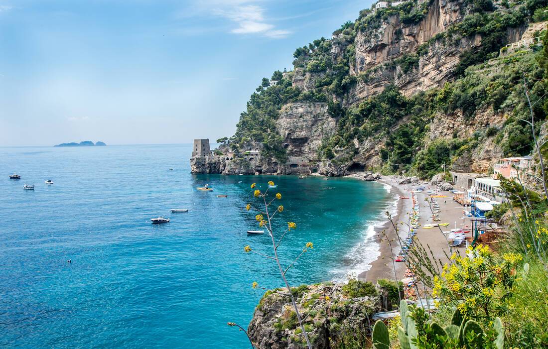 Positano beach