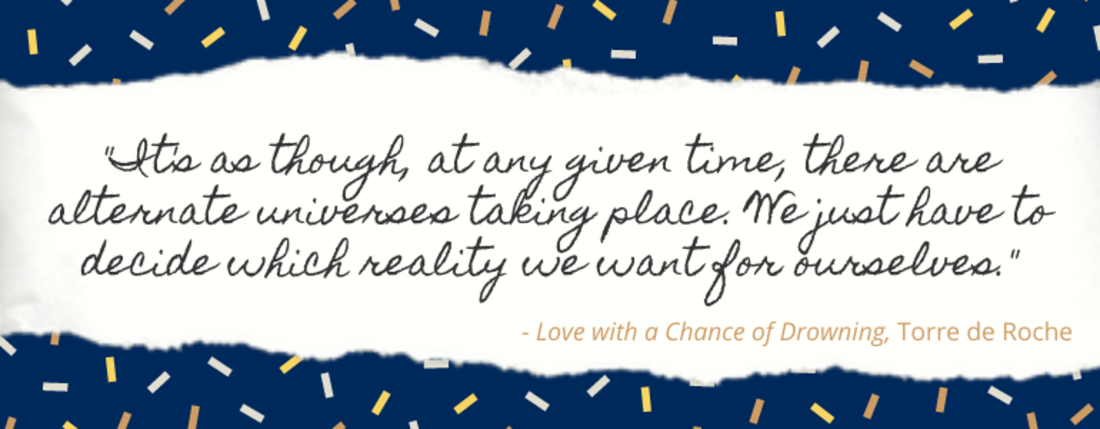Love with a Chance of Drowning by Torre de Roche quote