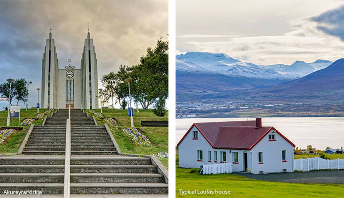 Laufas House, Akureyrarkirkja