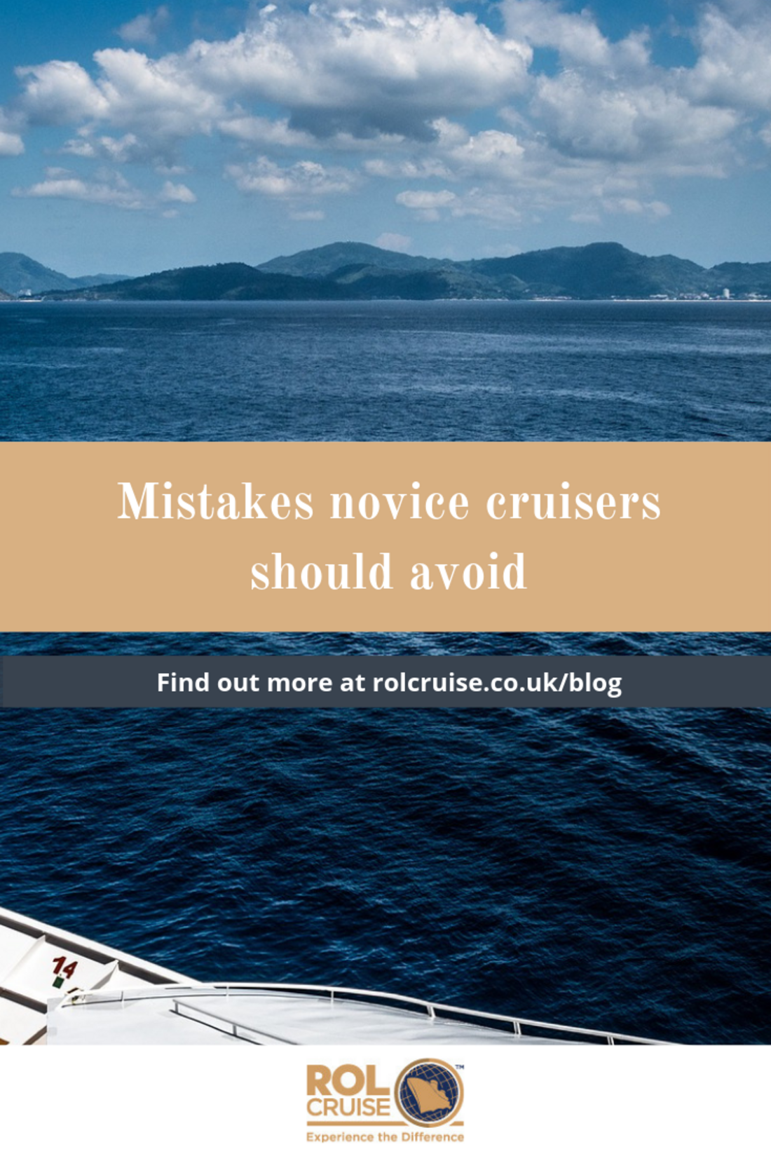Mistakes novice cruisers should avoid