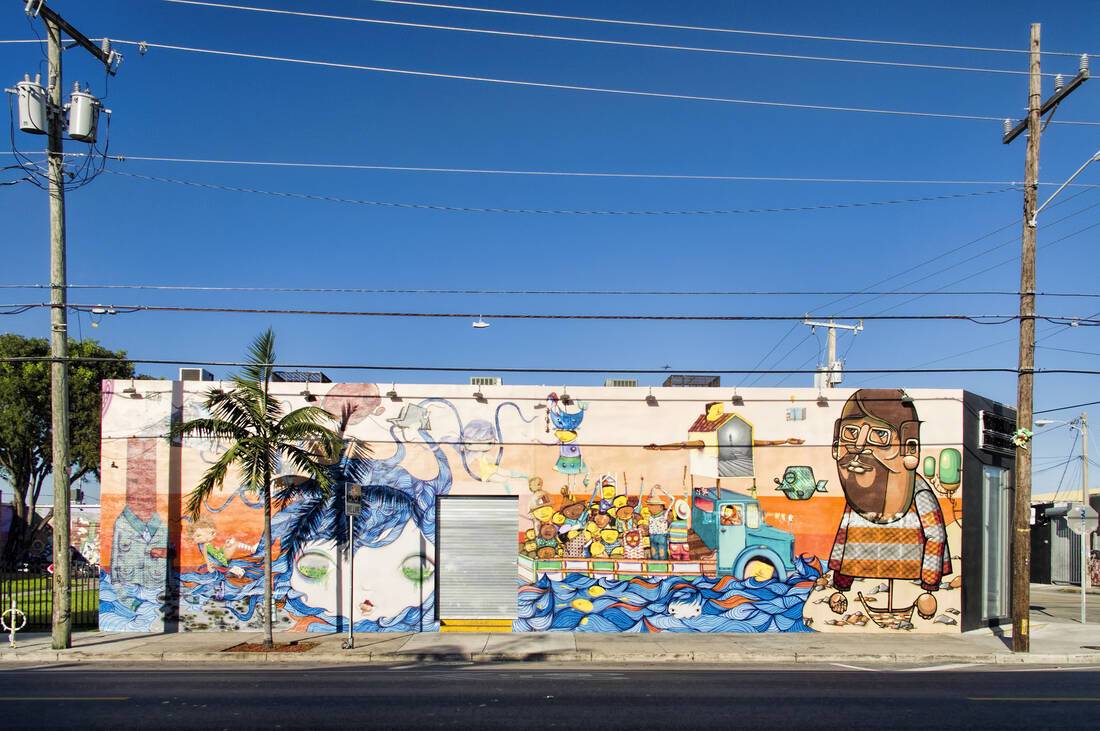 Art on the Wynwood Walls Miami