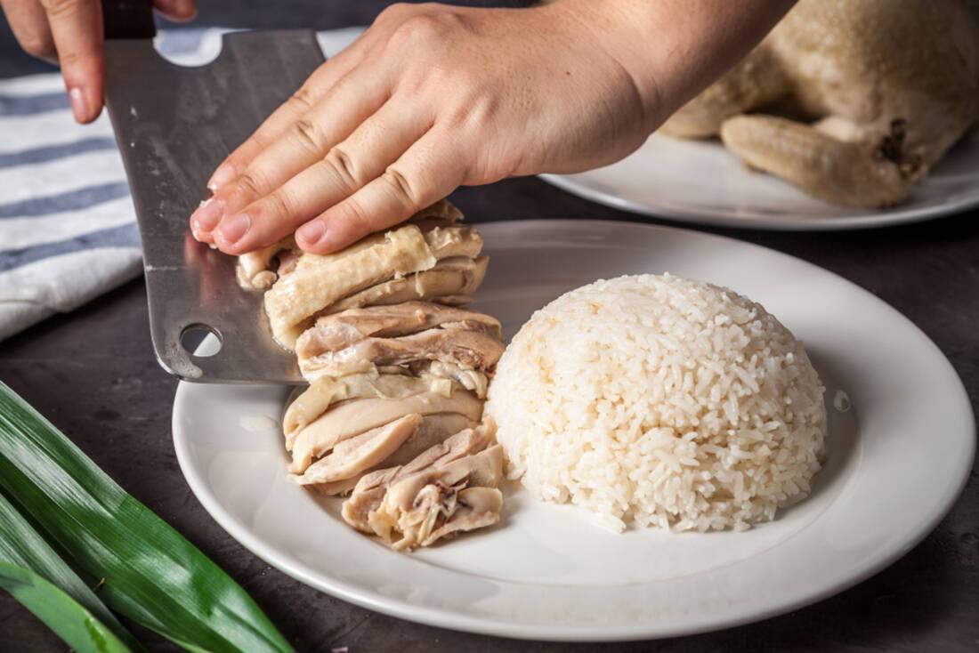 Hainanese chicken