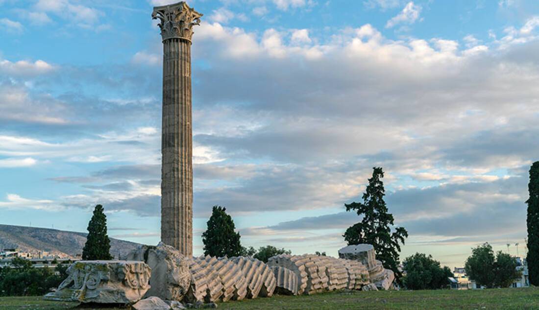 Statue of Zeus at Olympia, Greece