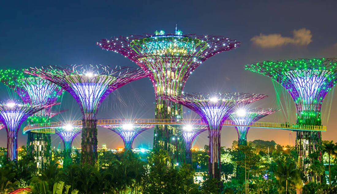 Supertrees, Garden by the Bay, Singapore