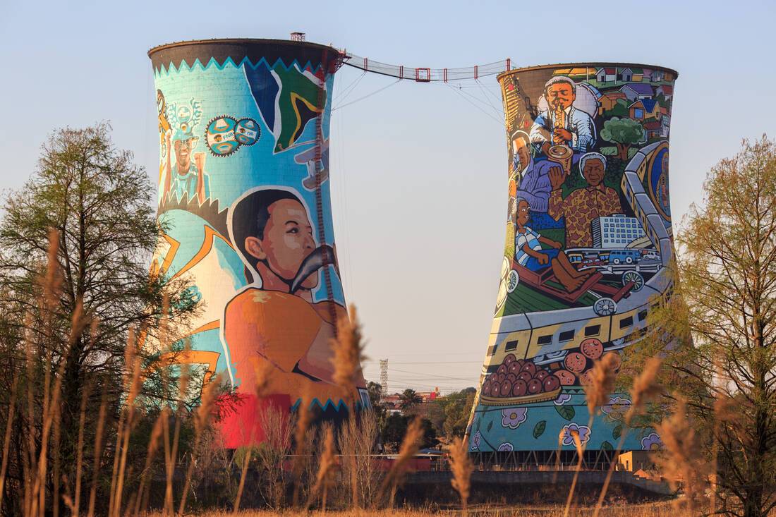 Orlando Towers in South Africa