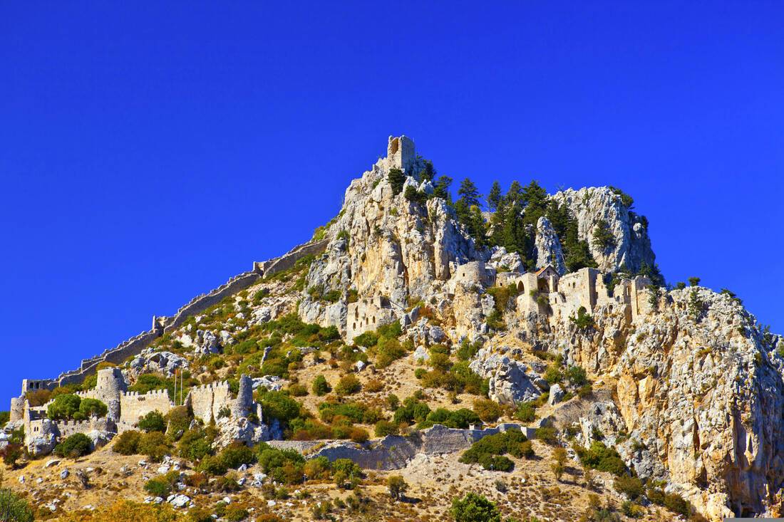 St. Hilarion Castle in Kyrenia