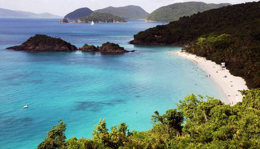 Trunk Bay, St John, Caribbean
