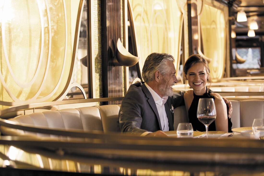 Regent Explorer - Couple sharing a drink