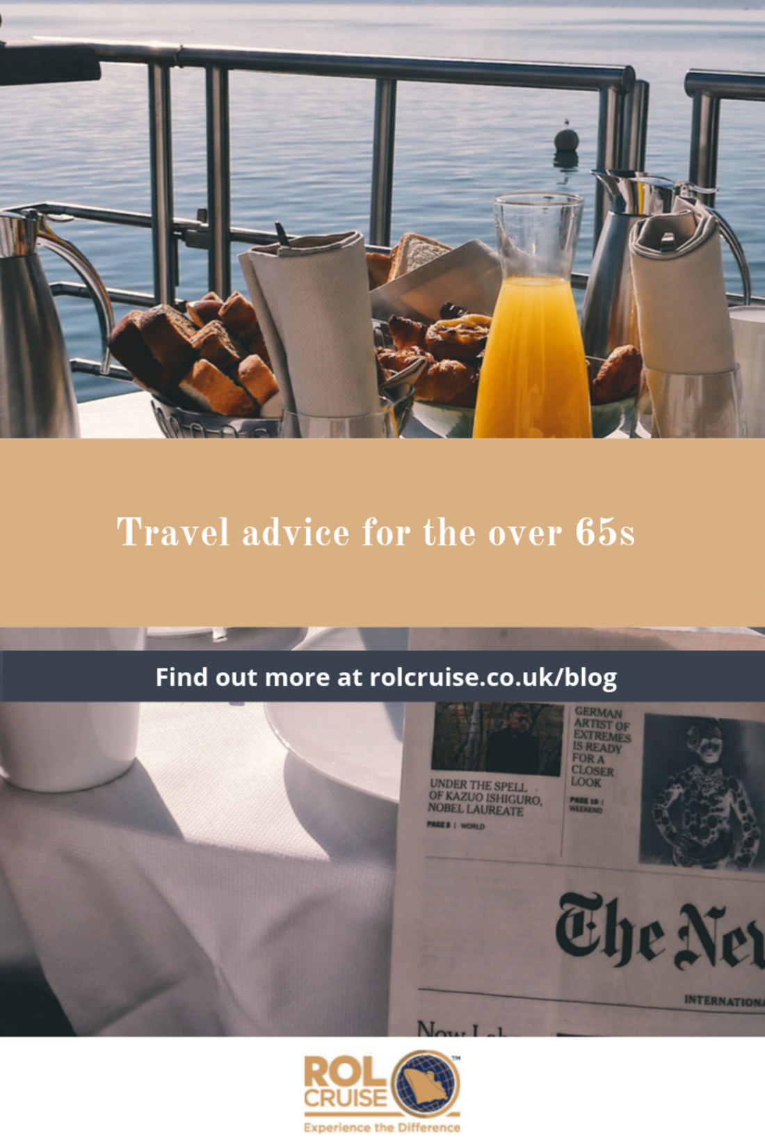 Travel advice for the over 65s