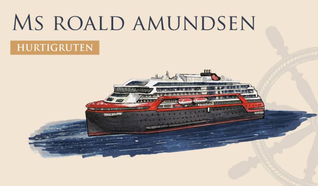 MS Roald Amundsen, Hurtigruten