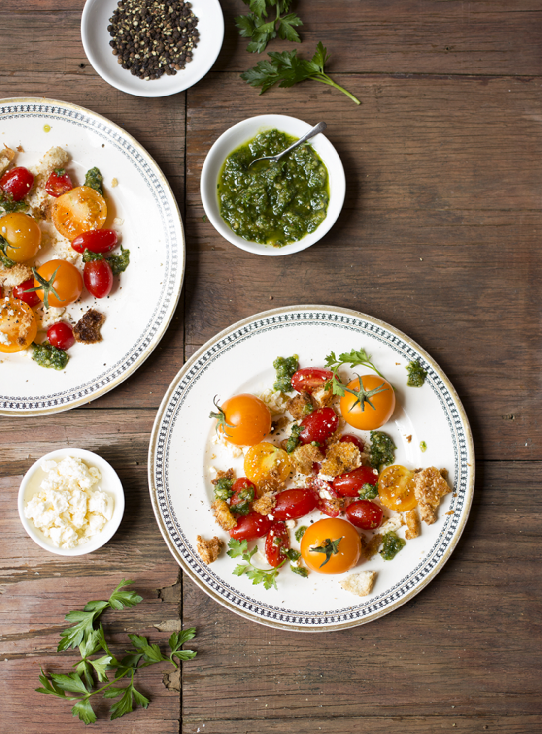 Pesto Tomato Salad