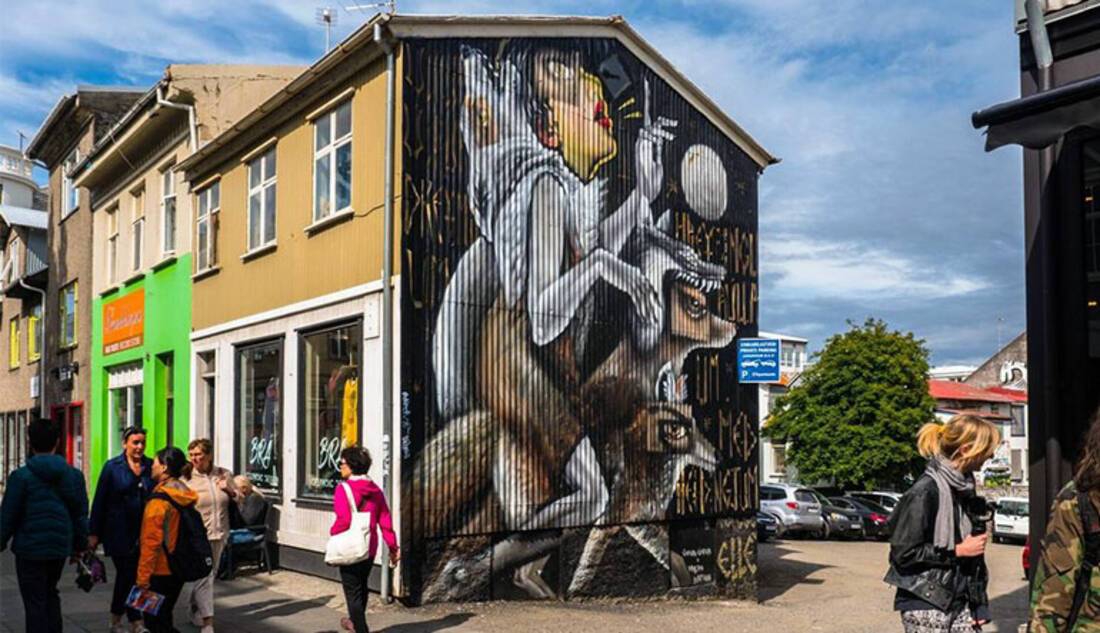 Graffiti, Reykjavik, Iceland