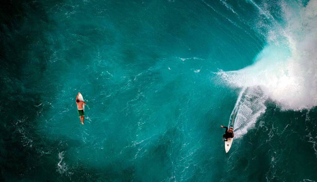 Surfing, Hawaii
