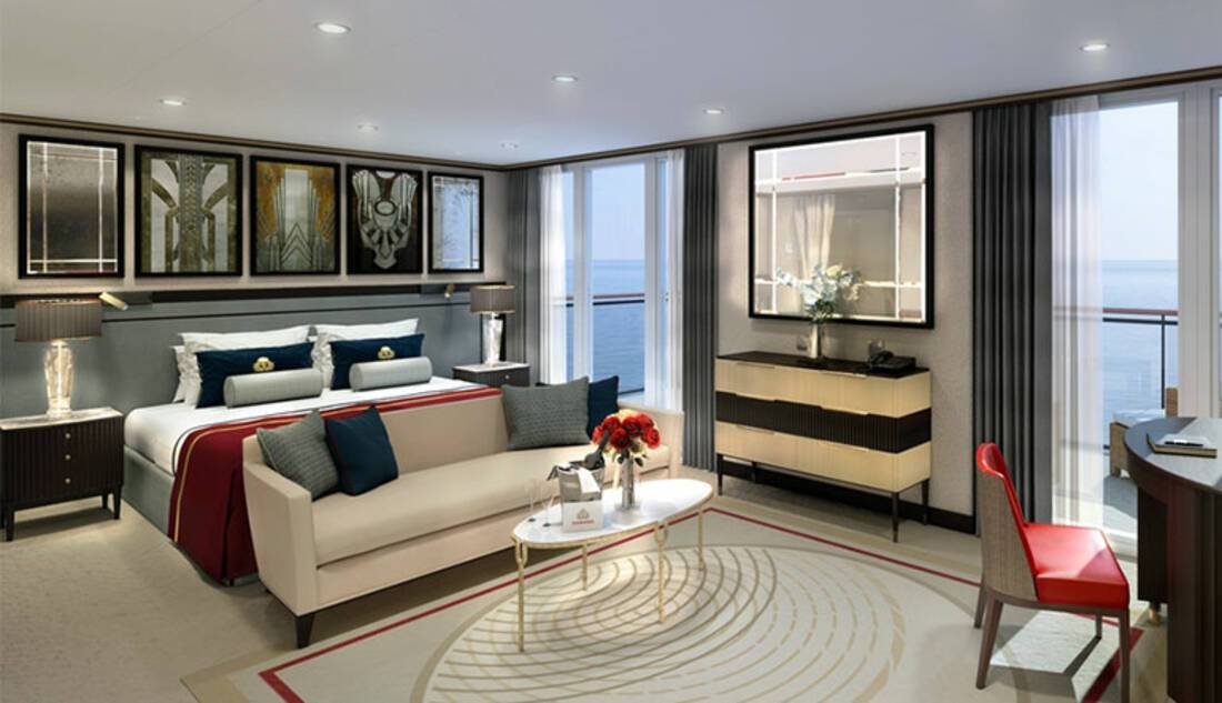 Cunard Queen's Grill Stateroom