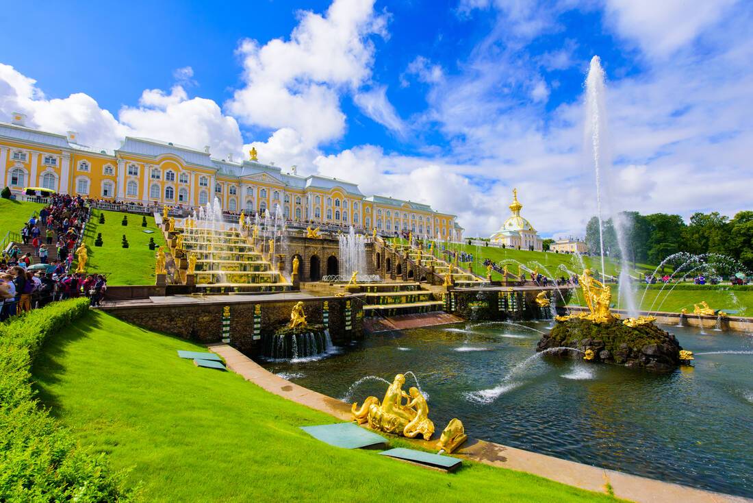 Peterhof Palace in St Petersburg
