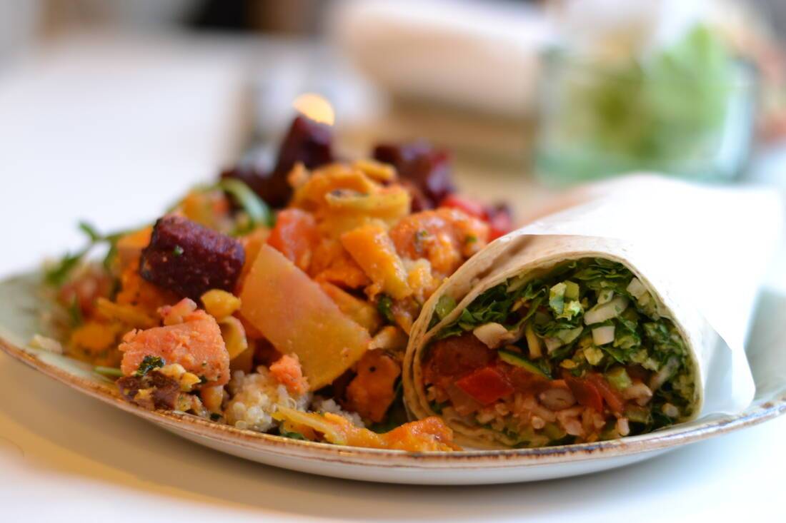 Vegan food in Reyjkavik