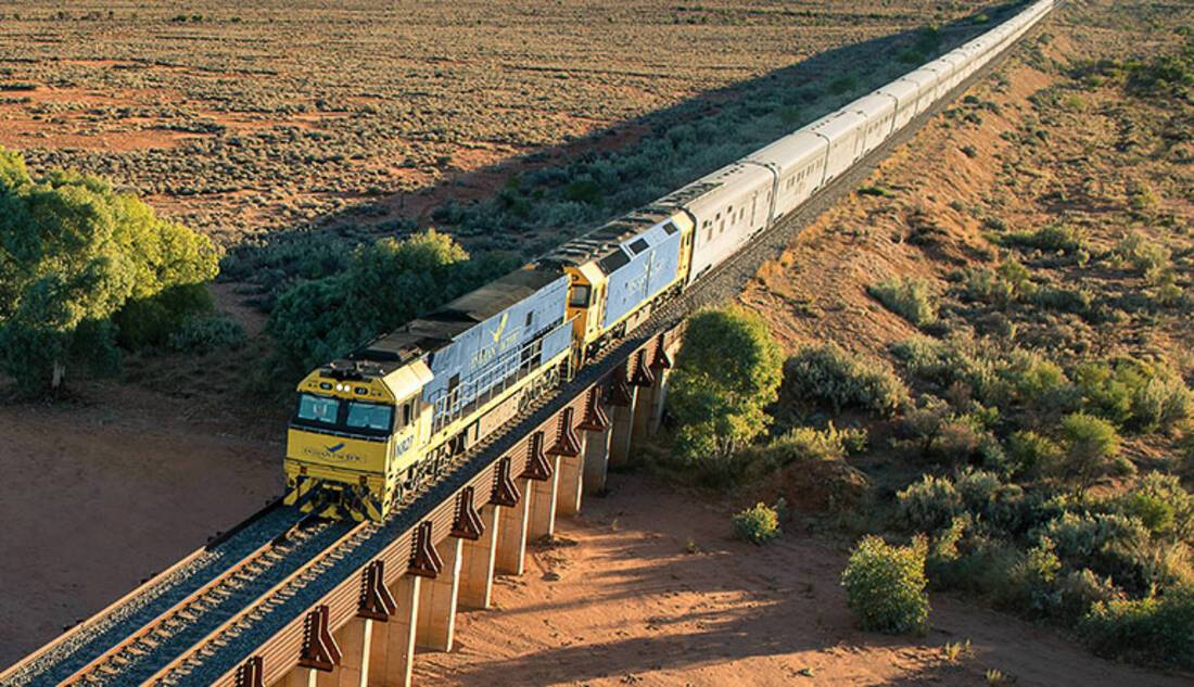 Indian Pacific Train, Australia