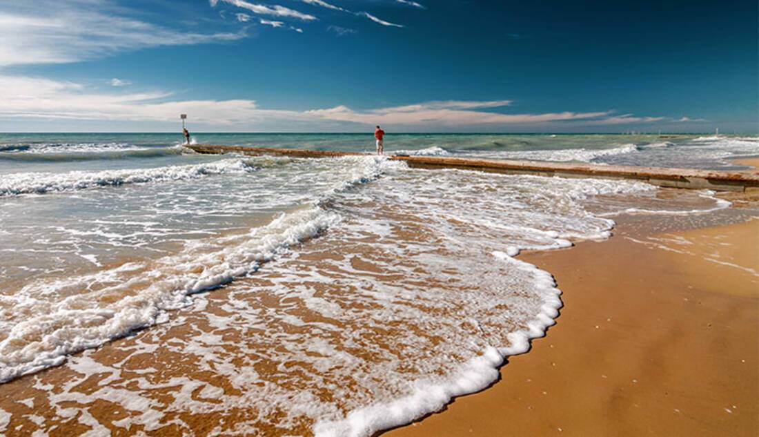 Lido Beach, Venice, Italy