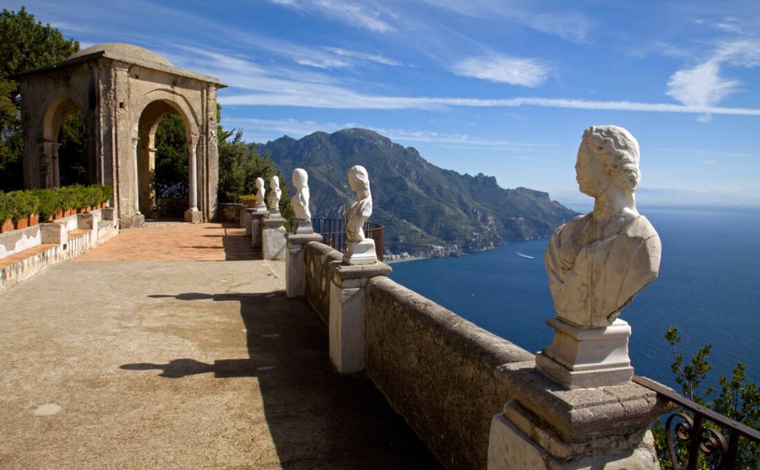 Villa Cimbrone view
