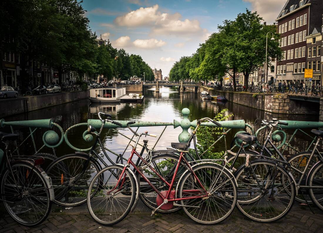 Bicycles in Amsterdam