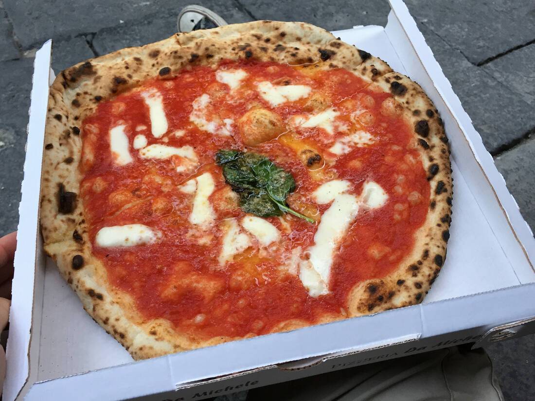 Authentic Naples pizza