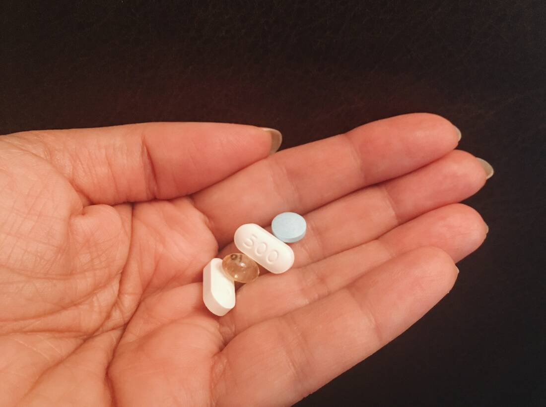 Holding medication
