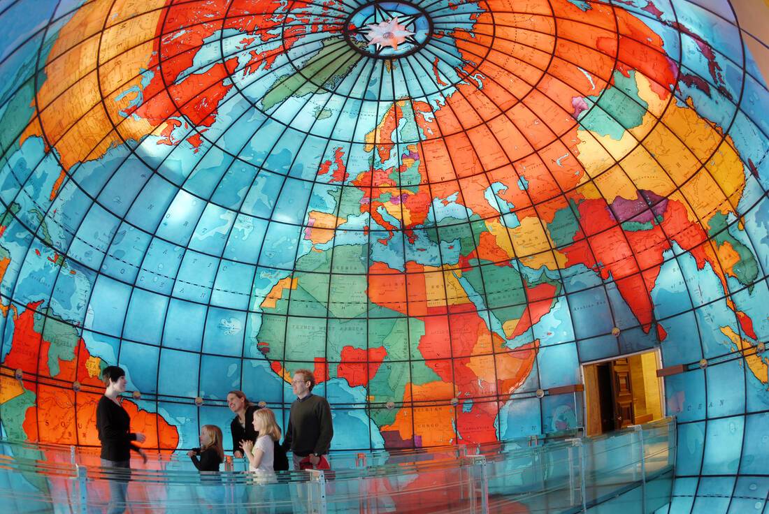 Mapparium at Mary Baker Eddy Library