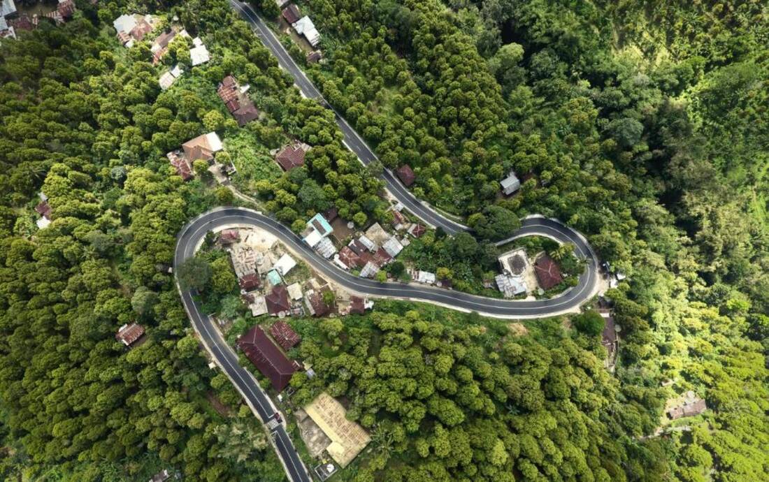 Roads in Bali