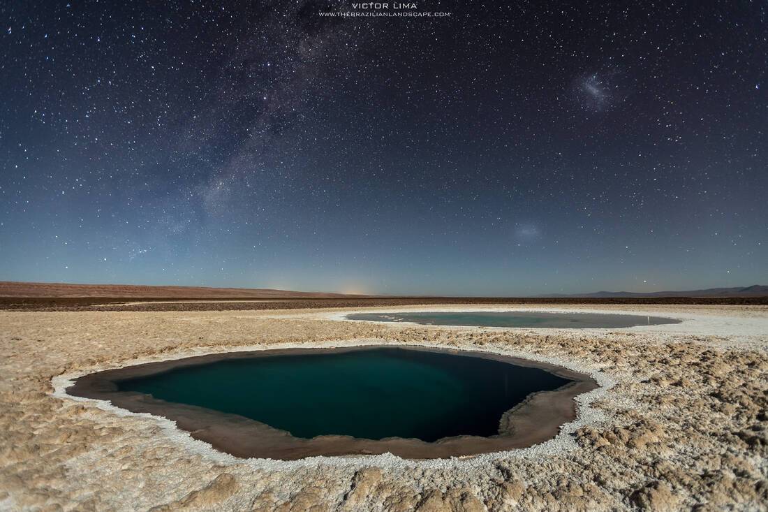 Atacama Desert lagoon