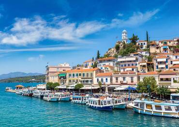 Visit Poros on a cruise to Greece or the Mediterranean