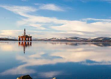 A panoramic view of Invergordon