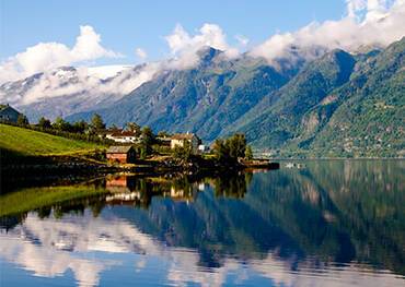 View of Hardangerfjord