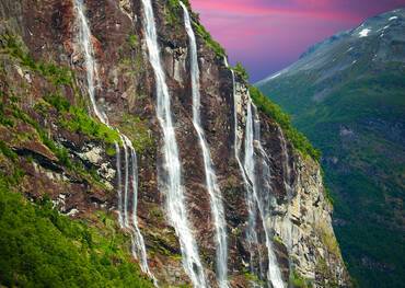 Waterfalls, Geirangerfjord